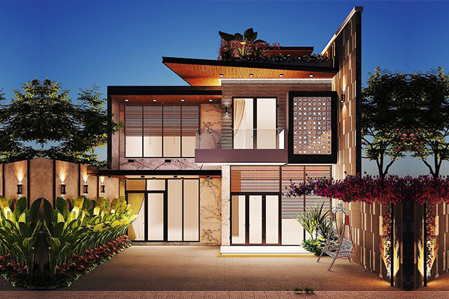 Thiết Kế Nhà Phố Hiện Đại Tại Đà Nẵng