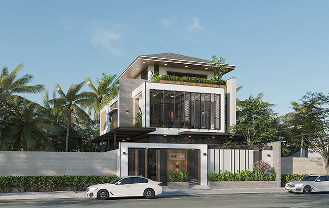 Thiết Kế Biệt Thự Phố Tại Đà Nẵng